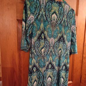 Sandra Darren 8 green dress